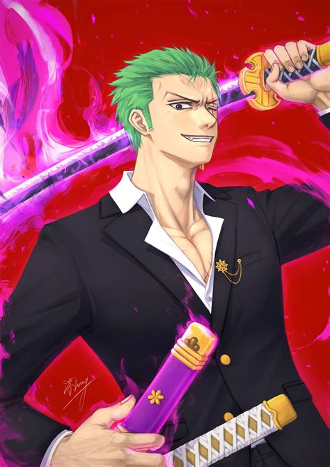 Roronoa Zoro - ONE PIECE - Image by 涼Liang #3914433 - Zerochan Anime ...