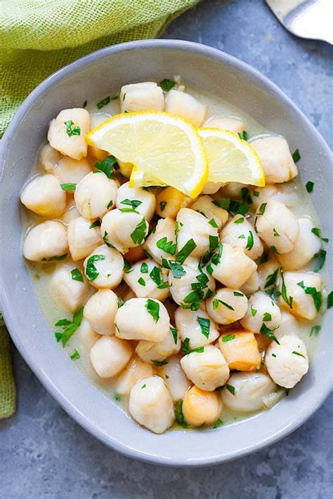 Lemon Butter Sauteed Scallops (Done in 10 Minutes!) - Rasa Malaysia