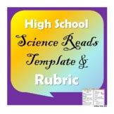 Science Summary Rubric Teaching Resources | Teachers Pay Teachers