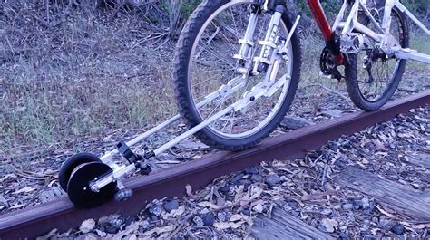 Check out this Rail Bike with Folding Outriggers - BIKEPACKING.com