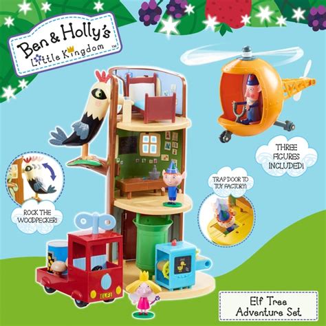 Ben and Holly Elf Tree Adventure Set | Smyths Toys Ireland