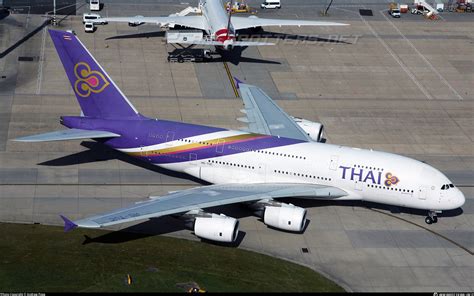 HS-TUC Thai Airways International Airbus A380-841 Photo by Andrew Pope ...