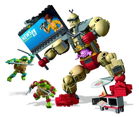 Mega Bloks DMW32 Teenage Mutant Ninja Turtles Toy: Amazon.co.uk: Toys & Games