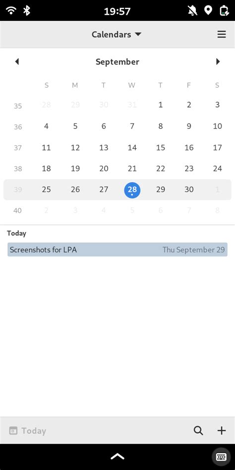 Calendar | LinuxPhoneApps.org