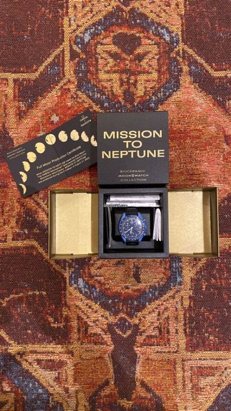 Swatch Omega x Swatch mission to neptune gold for $558 for sale from a ...