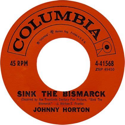 Johnny Horton - Sink the Bismark