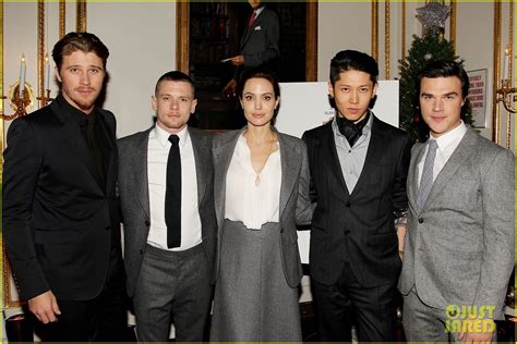 Angelina Jolie Supports Her Cast at a Special 'Unbroken' Luncheon: Photo 3253286 | Angelina ...