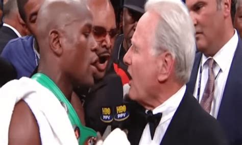 Video: Larry Merchant and Floyd Mayweather square up after interview – talkSPORT