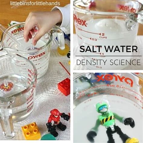 Salt Water Density Science Experiment for Kids