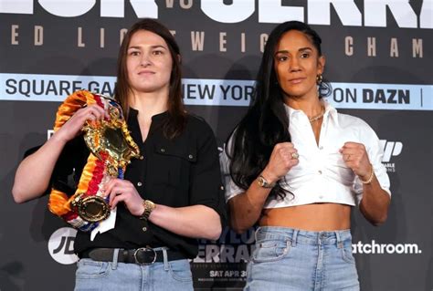 Katie Taylor vs Amanda Serrano time: When are ring walks in UK and US for fight this weekend?