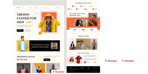 Modern Ecommerce: Landing Page (Community) | Figma Community