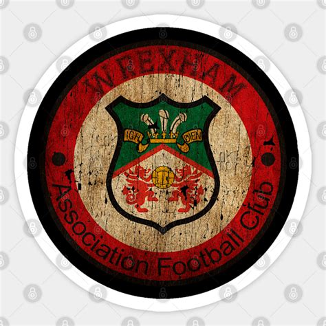 Wrexham Red Dragons A.F.C. - dk Vintage Art - Wrexham Football Club ...