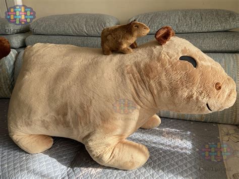 Handmade Adorable Giant Capybara Plush Toyscustomcapybara - Etsy