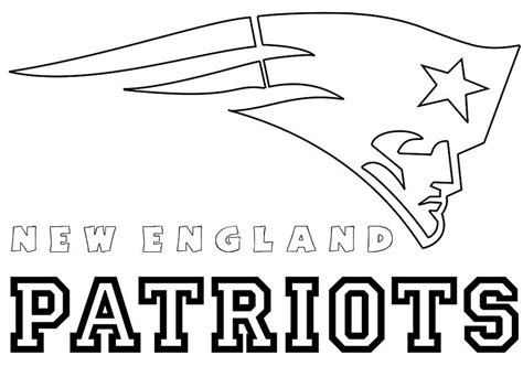 Pin by Stephanie Greco on New England Patriots Coloring Pages | New ...