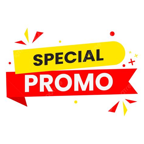 Special Promo Banner Shape For Promotion Of Your Business Vector ...