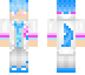 XxSkeletonBoyxX sylveon boy shiny version | Minecraft Skin