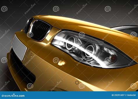 Sports car. 3d render stock illustration. Illustration of baby - 29291497