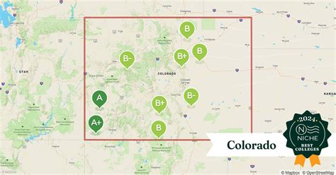 Map Of Colleges In Colorado - Flor Oriana