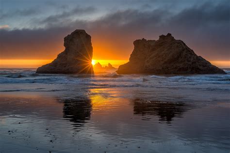 Sunset in Bandon on the Oregon Coast - Great Basin School of PhotographyGreat Basin School of ...