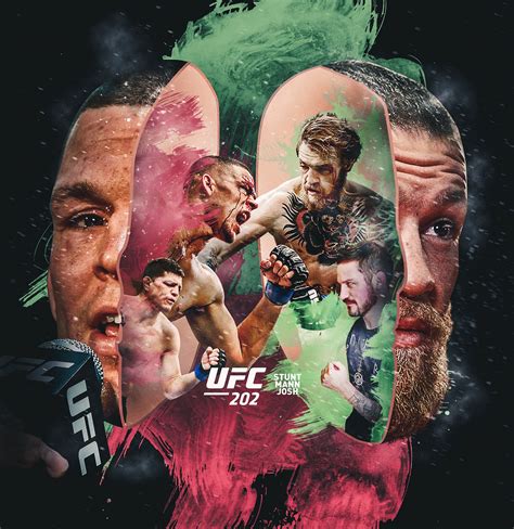 UFC 202 Poster :: Behance