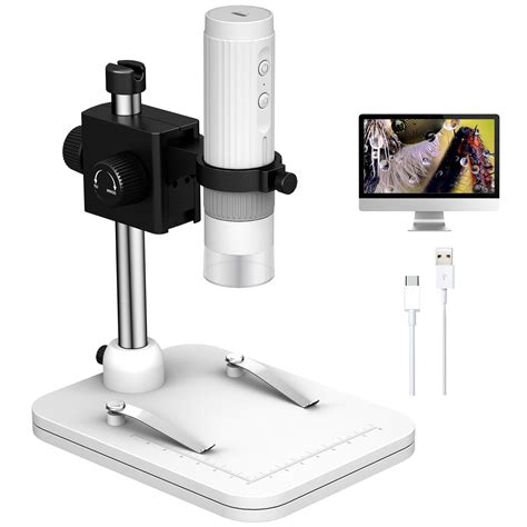 Snapklik.com : KMDES USB Digital Microscope 50X-1000X Magnifier Coin Microscope Portable ...