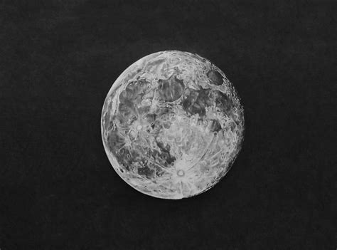 Full Moon Drawing Sourcewing Realistic Pencil Drawing Of A Full Moon | Images and Photos finder