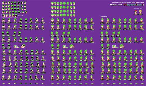 [Custom] Ness and Lucas sprites sheet - SRB2 Kart by AsuharaMoon on ...