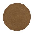 Round Natural Jute Circular Rug - Contemporary - Rugs - by Cost Plus ...