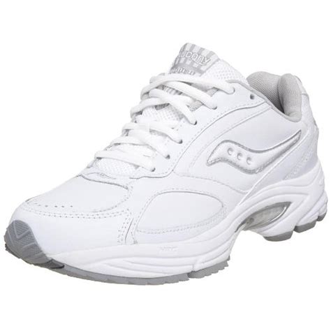 Saucony - Saucony Womens Grid Omni Walker Leather Casual Walking Shoes - Walmart.com - Walmart.com