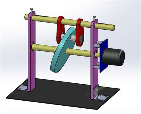 Reciprocating Motion using Inclined Disc Mechanism | Nevon Projects