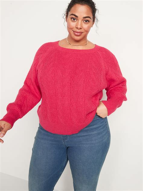 Lightweight Cable-Knit Sweater for Women | Old Navy