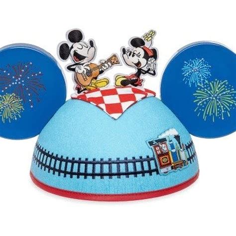 Disneyland Mickey Mouse Ears Adult Conductor Hat - Clothing