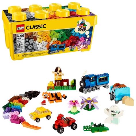 Lego Classic Medium Creative Brick Box Building Toys For Creative Play ...