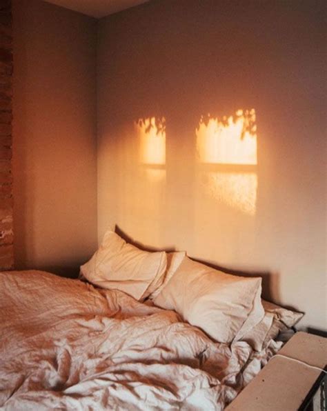 sunset reflection on bedroom wall. / sfgirlbybay | Home, Bedroom, Room inspiration