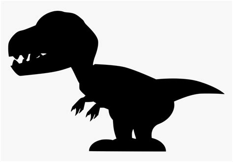 T Rex Silhouette Png : The clip art image is transparent background and png format which can be ...