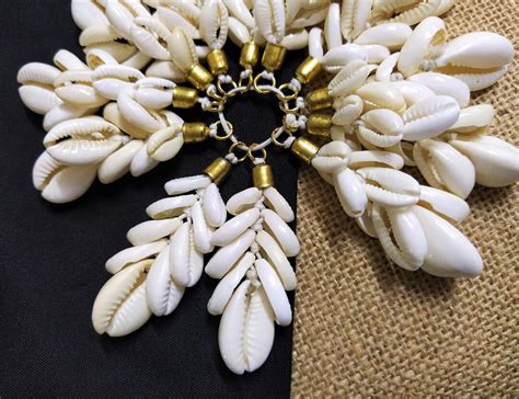 Cowry Shell Motifs, Cowry Shell Bunch Tassels, Beaded Cowrie Tassels ...