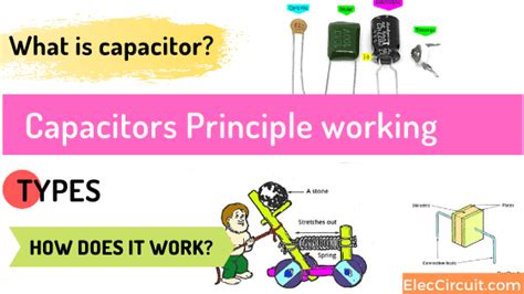 What is a Capacitor: Types and Working Principle | ElecCircuit