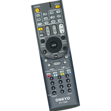 Free Shipping REMOTE CONTROL For ONKYO RC 834M RC 799M 24140799 HTS5400 ...