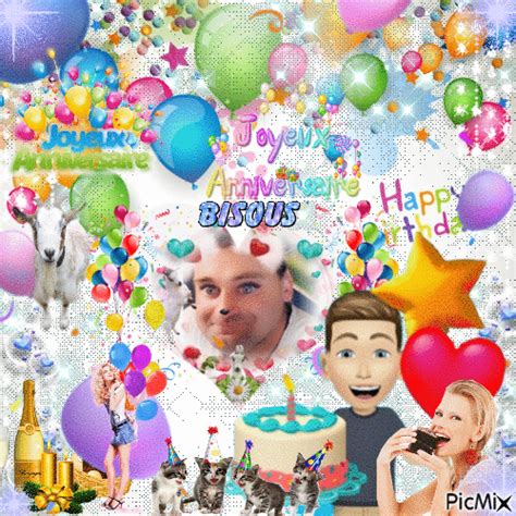 joyeux anniversaire fifi - Free animated GIF - PicMix