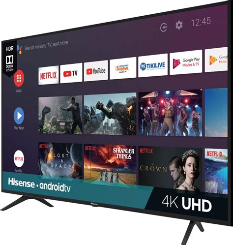 Best Buy: Hisense 65" Class H6500F Series LED 4K UHD Smart Android TV ...