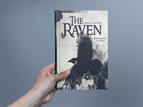 "The Raven" Book Cover. on Behance