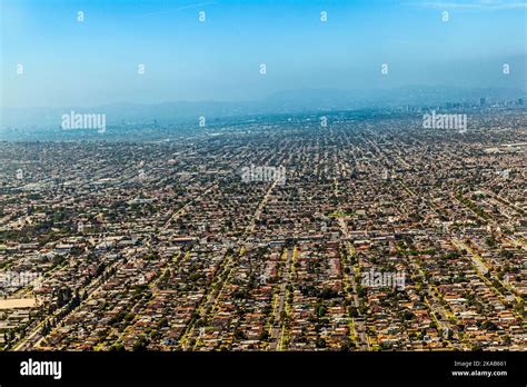 aerial of Los Angeles Stock Photo - Alamy