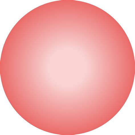 Red Gradient Circle 10983869 PNG