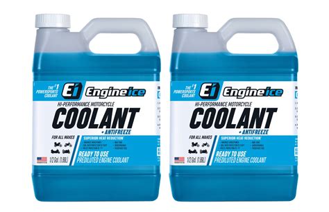 Qty 2 of ENGINE ICE 1/2 GAL High Performance Coolant Non-Toxic ...