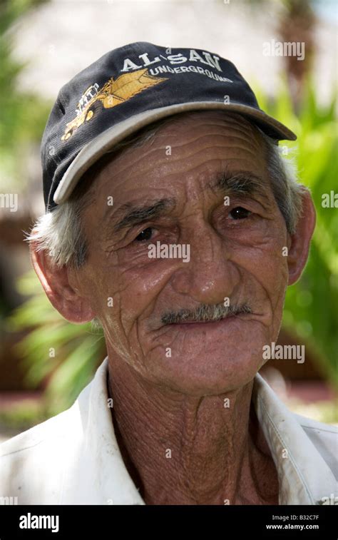 Elderly Cuban Gentleman Varadero Cuba Stock Photo - Alamy