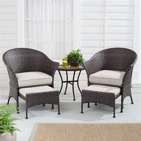 Mainstays Arlington Glen 5-Piece Outdoor Furniture Patio Leisure Set | Best Memorial Day Outdoor ...