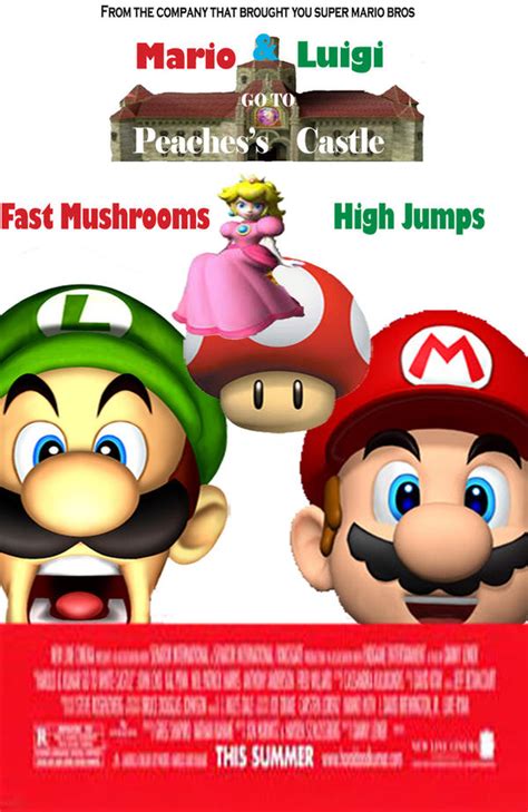 mario and luigi movie poster 1 by lastorka on DeviantArt