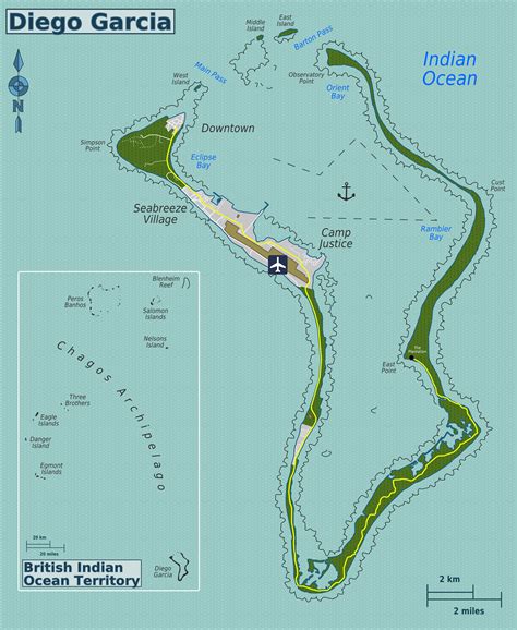 Maps of British Indian Ocean Territory | Map Library | Maps of the World