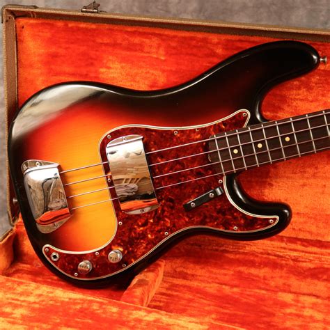 1962 Fender Precision Bass, Sunburst – Andy Baxter Bass & Guitars