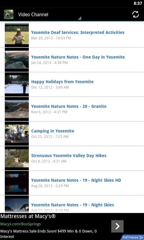 Yosemite Camping Tips:Amazon.com:Appstore for Android